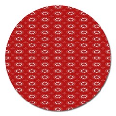 Red Kalider Magnet 5  (round)