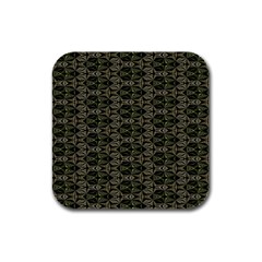 Kal00665 Rubber Square Coaster (4 Pack)  by Sparkle