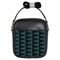 Digital Traingles Girls Sling Bag by Sparkle