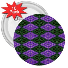 Digital Grapes 3  Buttons (10 Pack)  by Sparkle