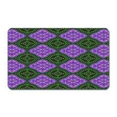 Digital Grapes Magnet (rectangular) by Sparkle