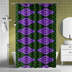 Digital Grapes Shower Curtain 48  X 72  (small)  by Sparkle