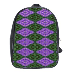 Digital Grapes School Bag (xl) by Sparkle