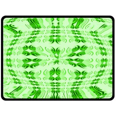 Digital Illusion Fleece Blanket (large)  by Sparkle