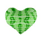 Digital Illusion Standard 16  Premium Heart Shape Cushions Back