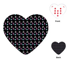 Animalsss Playing Cards Single Design (heart) by Sparkle