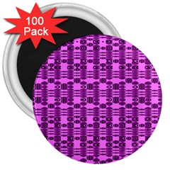 Digital Violet 3  Magnets (100 Pack)