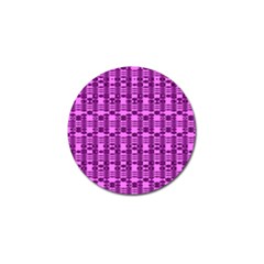 Digital Violet Golf Ball Marker