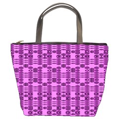 Digital Violet Bucket Bag