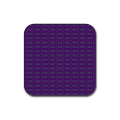 Digital Mandale Rubber Coaster (Square) 