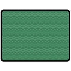 Digital Waves Double Sided Fleece Blanket (large)  by Sparkle