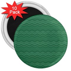 Digital Waves 3  Magnets (10 Pack) 