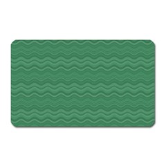 Digital Waves Magnet (rectangular)