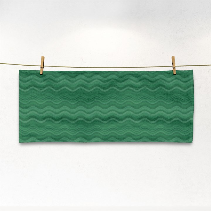 Digital Waves Hand Towel