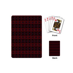 Digital Mandale Playing Cards Single Design (mini) by Sparkle