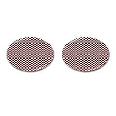 Red Sparks Cufflinks (oval)