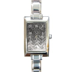 Grey Glow Cartisia Rectangle Italian Charm Watch by Sparkle