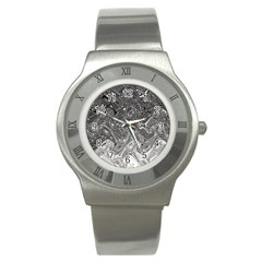 Grey Glow Cartisia Stainless Steel Watch by Sparkle