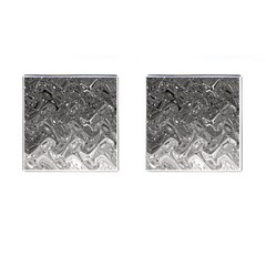 Grey Glow Cartisia Cufflinks (square) by Sparkle