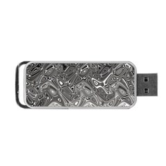 Grey Glow Cartisia Portable Usb Flash (two Sides) by Sparkle