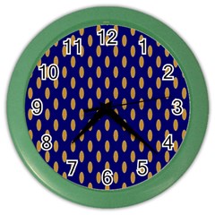 Polka Dots Color Wall Clock by Sparkle