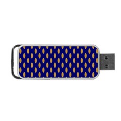 Polka Dots Portable Usb Flash (two Sides) by Sparkle