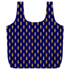 Polka Dots Full Print Recycle Bag (xxxl) by Sparkle