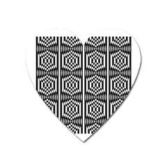 Optical Illusion Heart Magnet by Sparkle