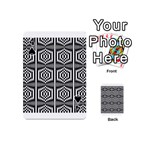 Optical Illusion Playing Cards 54 Designs (Mini) Front - Spade4