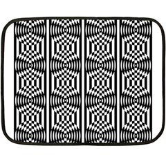 Optical Illusion Fleece Blanket (mini) by Sparkle