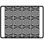 Optical Illusion Fleece Blanket (Large)  80 x60  Blanket Front