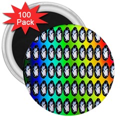 Geometric Balls 3  Magnets (100 Pack) by Sparkle