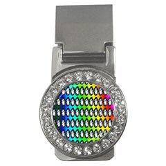 Geometric Balls Money Clips (cz)  by Sparkle