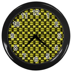 Shiny Knot Wall Clock (black) by Sparkle