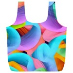 3d Color Swings Full Print Recycle Bag (XXXL) Front