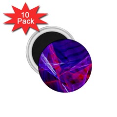 Fractal Flash 1 75  Magnets (10 Pack)  by Sparkle