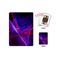 Fractal Flash Playing Cards Single Design (mini) by Sparkle