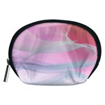 Pink Fractal Accessory Pouch (Medium) Front