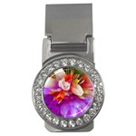 Poppy Flower Money Clips (CZ)  Front