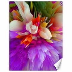 Poppy Flower Canvas 18  X 24  by Sparkle