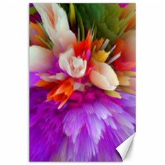 Poppy Flower Canvas 24  X 36  by Sparkle