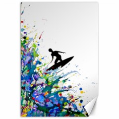 Nature Surfing Canvas 20  X 30  by Sparkle