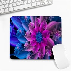 Fractal Flower Large Mousepads by Sparkle