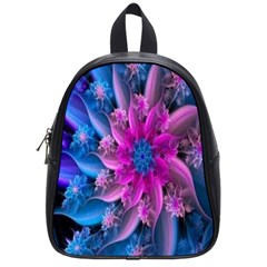 Fractal Flower School Bag (small) by Sparkle