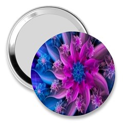 Fractal Flower 3  Handbag Mirrors by Sparkle