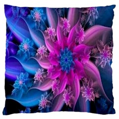 Fractal Flower Standard Flano Cushion Case (two Sides) by Sparkle