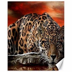 Nature With Tiger Canvas 16  X 20  by Sparkle