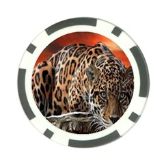 Nature With Tiger Poker Chip Card Guard (10 Pack)