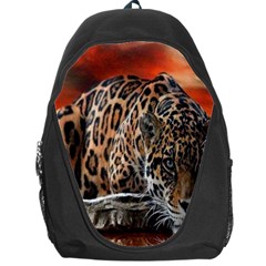 Nature With Tiger Backpack Bag by Sparkle