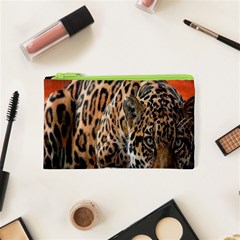 Nature With Tiger Cosmetic Bag (xs) by Sparkle